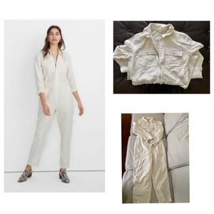 Madewell Garment Dyed Relax Coverall Jumpsuit.